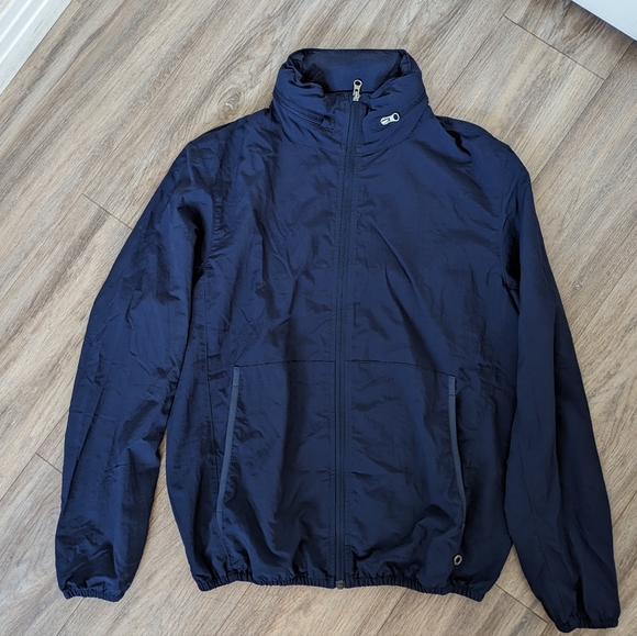 Herschel light zip up jacket - Indigo Blue - Size Medium - Picture 7 of 10